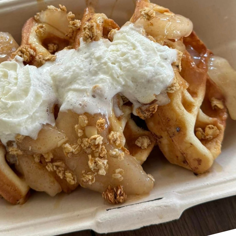 Apple Crisp Waffle